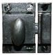 Plain Cast Iron Cabinet Latch - LCK-1125